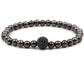 Bracelet boule CZ 6mm pour homme et femme bileklik