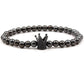 Bracelet boule CZ 6mm pour homme et femme