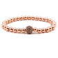 Bracelet boule CZ 6mm pour homme et femme