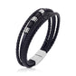 "Bracelet de luxe en acier inoxydable pour homme Style 3