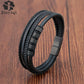 "Bracelet de luxe en acier inoxydable pour homme