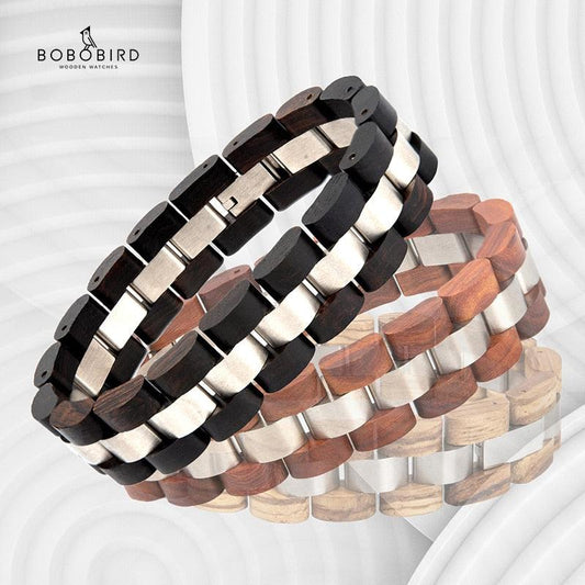 Bracelet en bois Bobo Bird pour hommes et femmes