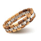 Bracelet en bois Bobo Bird pour hommes et femmes S05-3 men-brwon