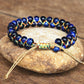 Bracelet en pierres naturelles tressées à la main
