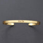 "Bracelet inspirant avec citation positive" GOLD 5