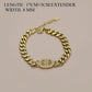 "Bracelets chaîne cubaine dorée pour femme" Style 7
