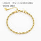 "Bracelets chaîne cubaine dorée pour femme" Style 9