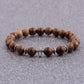 Bracelets en bois naturel pour homme et femme
