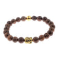 Bracelets en bois naturel pour homme et femme ABJ007-1