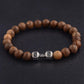 Bracelets en bois naturel pour homme et femme