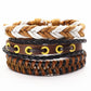 Bracelets en cuir pour homme et femme style 8