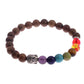 Bracelets en perles de bois naturelles pour hommes et femmes 002-1