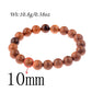 Bracelets en perles de bois naturelles pour hommes et femmes ABJ044-4