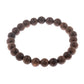 Bracelets en perles de bois naturelles pour hommes et femmes 001-5