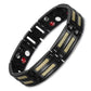 "Bracelets en titane de luxe pour hommes avec éléments de soins de santé et aimants" YE Bracelet