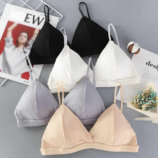 Brassière en coton pour femme - Lingerie sexy confortable