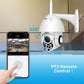 Caméra IP PTZ 1080P Wifi dôme