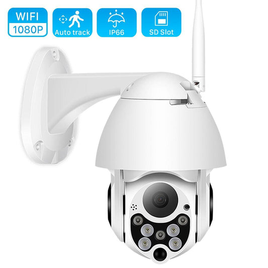 Caméra IP PTZ 1080P Wifi dôme