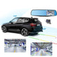 Caméra de voiture 4,3'' à double objectif - Enregistreur vidéo FHD 1080P avec vision nocturne