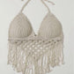 "Camisole de plage sexy avec franges pour femmes"