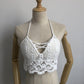 "Camisole de plage sexy avec franges pour femmes" 09 white One Size