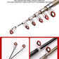 Canne à pêche Lure 1.3m 1.6m 1.8m en carbone pour spinning, casting et baitcasting