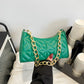 Casual Clashing Underarm Bag | Les meilleurs choix sur AOMshop Green