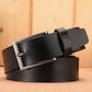 Ceinture Homme en Cuir Véritable de Luxe pour Jeans 097 Black