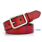 "Ceinture en cuir pour homme : qualité supérieure et style classique" P10 red 3.2cm