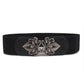 Ceintures larges pour femme - Accessoires de robe de soirée élastiques noirs styke 5 black color