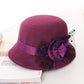 Chapeau en laine à large bord pour femme | AOMshop