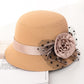 Chapeau en laine à large bord pour femme | AOMshop
