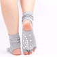 Chaussettes de yoga antidérapantes à cinq doigts et tube moyen | AOMshop