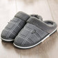 Chaussons de maison pour hommes Gray