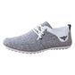 "Chaussures Hommes 2022 : Mocassins en toile casual et respirants" Grey CN
