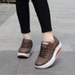 Chaussures à plateforme pour femmes Brown