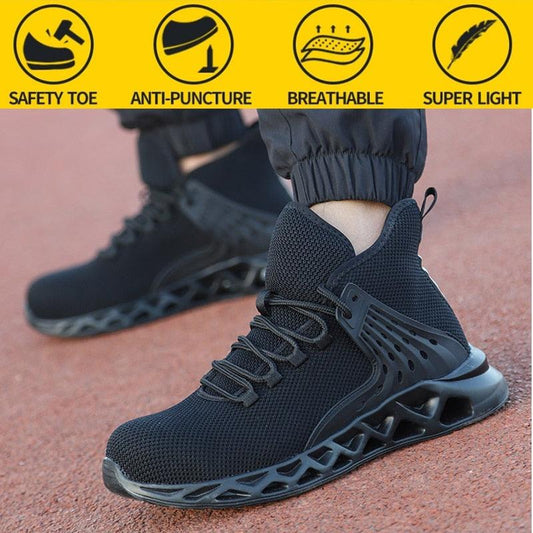 Chaussures de sécurité avec embout en métal - Indestructibles et étanches