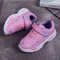 "Chaussures de sport pour filles : baskets enfant rose, antidérapantes et imperméables"
