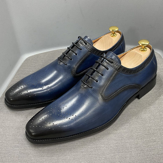 Chaussures en cuir véritable pour homme 2022 - Mariage, bureau, affaires