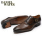 Chaussures habillées pour homme en cuir véritable - Imprimés géométriques - Daniel Wafer