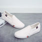 "Chaussures homme PUPUDA en toile : confortables et tendances pour l'été" white