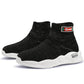 "Chaussures pour enfants tendance et décontractées, baskets respirantes Black Silver