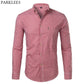 Chemise Homme Plaid en Coton pour le Travail et les Affaires | Slim Fit 2022