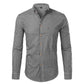 Chemise Homme Plaid en Coton pour le Travail et les Affaires | Slim Fit 2022