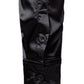 "Chemise de soirée de luxe pour homme en satin noir 2023"