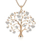 Collier Arbre de Vie Pendentif pour Femme - Bijoux Accessoires Cadeau gold