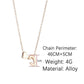 Collier initiale cœur minimaliste pour femme