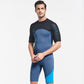 "Combinaison de surf pour une protection optimale - AOMshop" 1389blue and black and water
