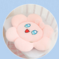 - Coussin Rond avec Fleurs - AOMshop Pink Flowers
