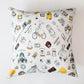 Coussin en coton nordique pour canapé, housse de coussin pour coussin de voiture, textile d'intérieur color 17 45 - 45 without core
